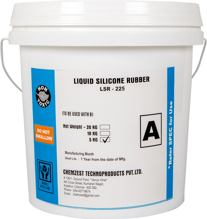 SILOCZEST LSR225 Slow Liquid Silicone Rubber for Artificial Stone Wood Mold Making 5KG Model Building Kit Price in India Buy SILOCZEST LSR225 Slow Liquid Silicone Rubber for Artificial Stone Wood Mold...