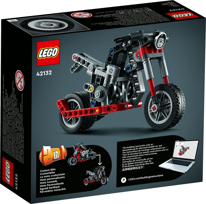 LEGO Technic Motorcycle (163 Blocks) Model Building Kit Price in
