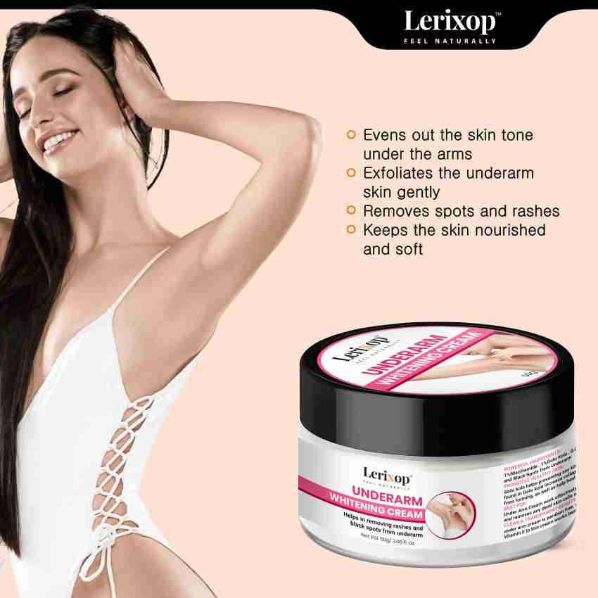 lerixop Professional Dark Underarm Whitening Cream 50 g