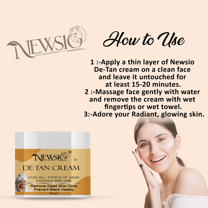 Sun outlet tan cream