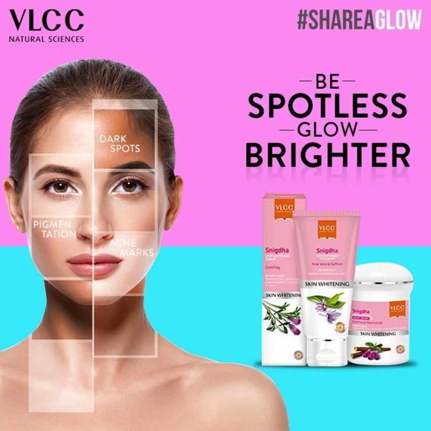 VLCC Snigdha Skin Whitening Premium Luxury Skin Serum Combo Pack