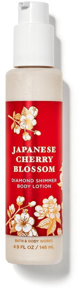 BATH BODY WORKS Japanese Cherry Blossom Diamond Shimmer Body