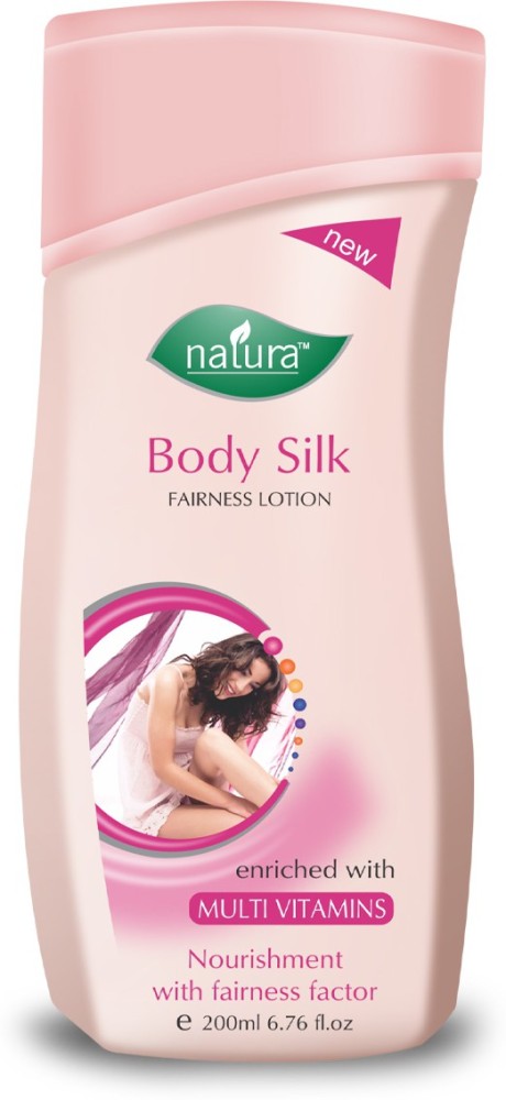 Natura BODY SILK FAIRNESS BODY LOTION - Price in India, Buy Natura BODY SILK  FAIRNESS BODY LOTION Online In India, Reviews, Ratings & Features