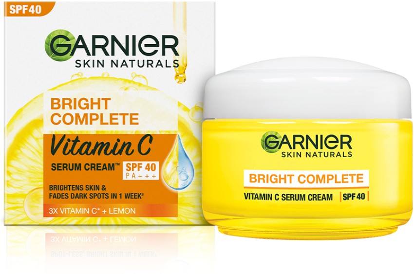 light complete serum cream garnier