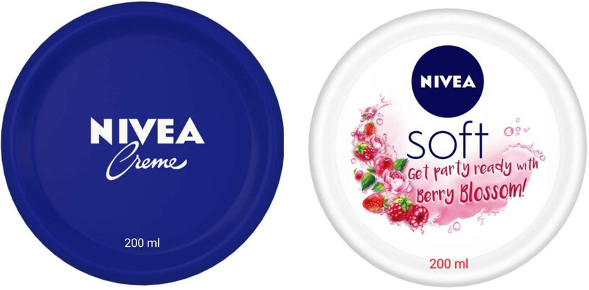 NIVEA Creme 200 ML Soft Berry Blossom 200ML Price in India