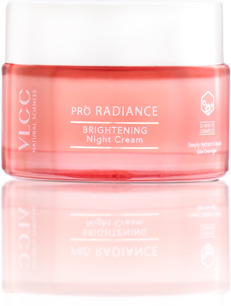 VLCC Pro Radiance Skin Brightening Night Cream Hydrate Repair Skin