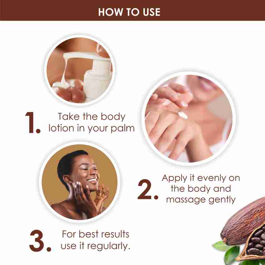 purobio Cocoa Butter Body Lotion Makes Skin Smoother Glowing