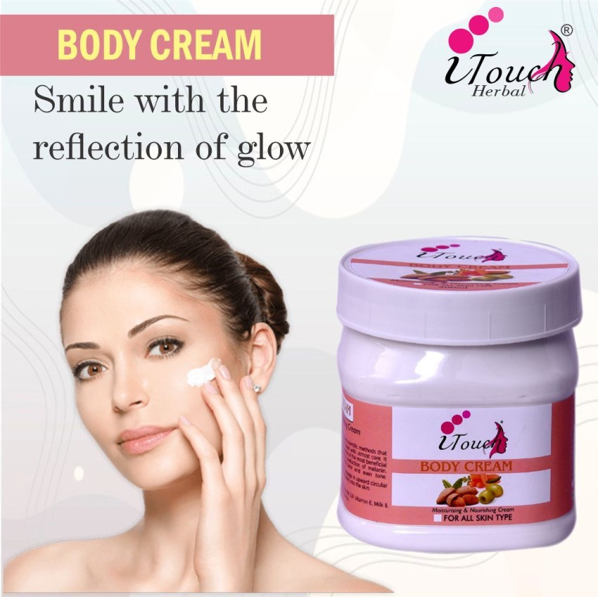 I TOUCH Herbal Body Massage Cream |Face & Body Massage Cream | All