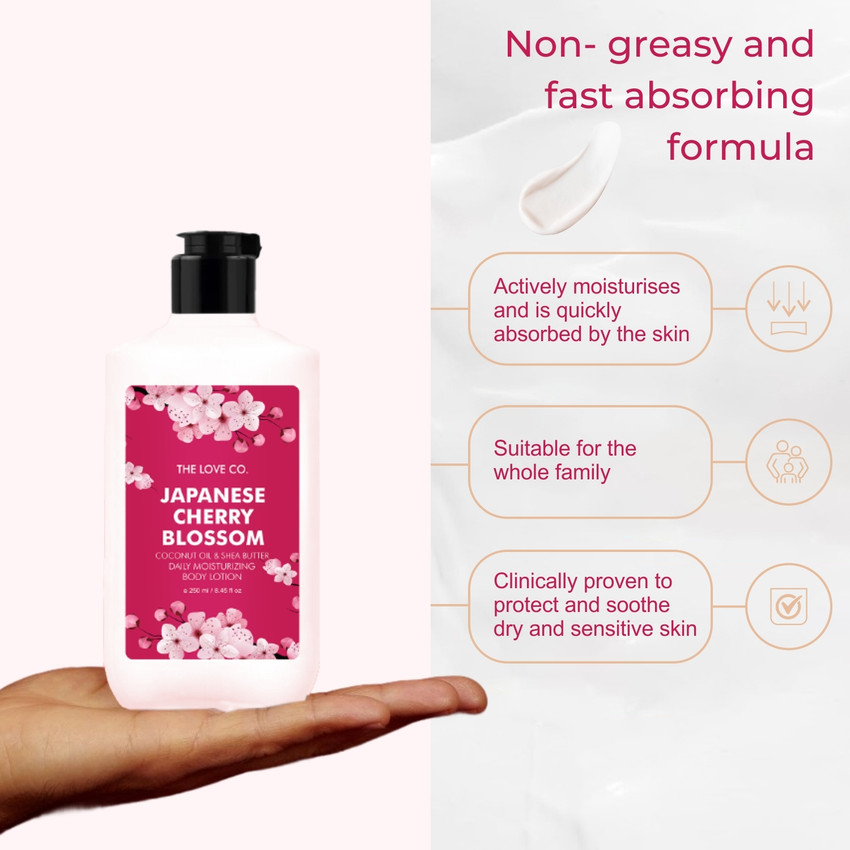 Japanese cherry hotsell blossom body lotion