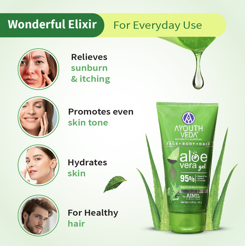 Aloe vera gel on hot sale face everyday