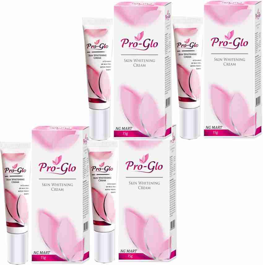 NG MART NG PRO GLO SKIN WHITENING CREAM PACK OF 4 Price in