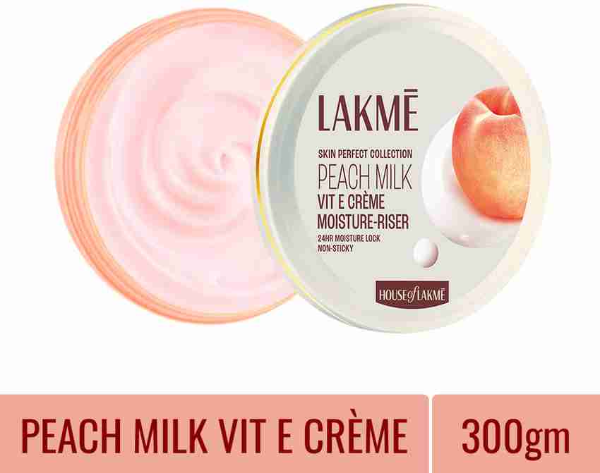 Lakme PEACH MILK SOFT cream Price in India Buy Lakme PEACH MILK SOFT cream Online In India Reviews Ratings Features Flipkart
