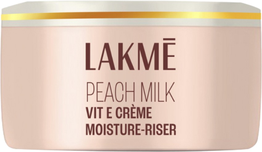 Lakme peach deals milk cream price