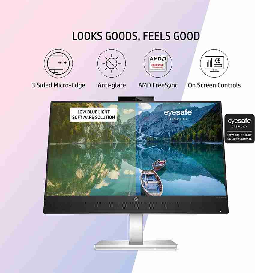 HP 23.8 inch Full HD Monitor (M24 Webcam) Price in India - Buy HP