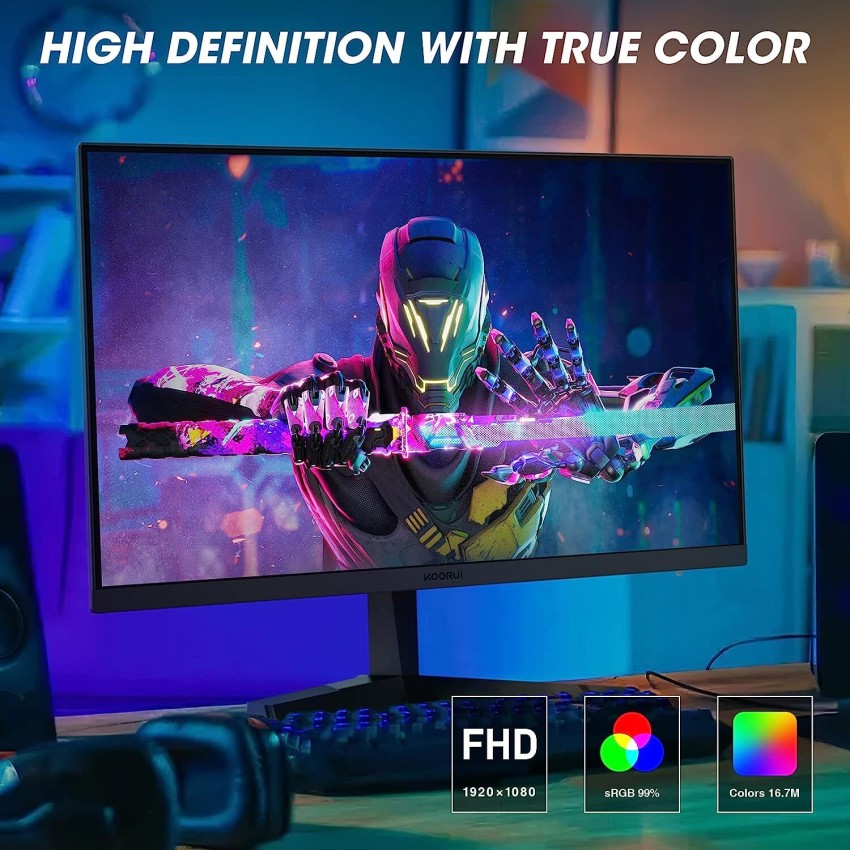 KOORUI 24 inch Full HD IPS Panel Gaming Monitor (24E3) Price in