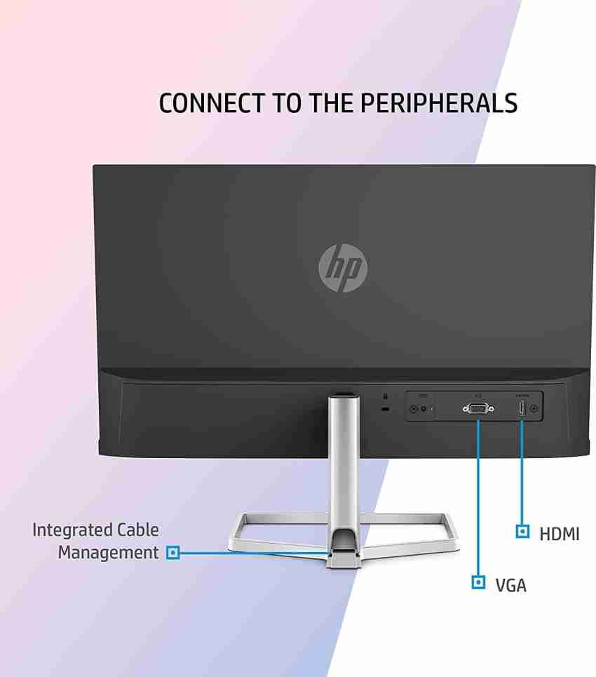 HP 21.5 IPS LED Full HD FreeSync Monitor (HDMI, VGA) Silver & Black M22f -  Best Buy