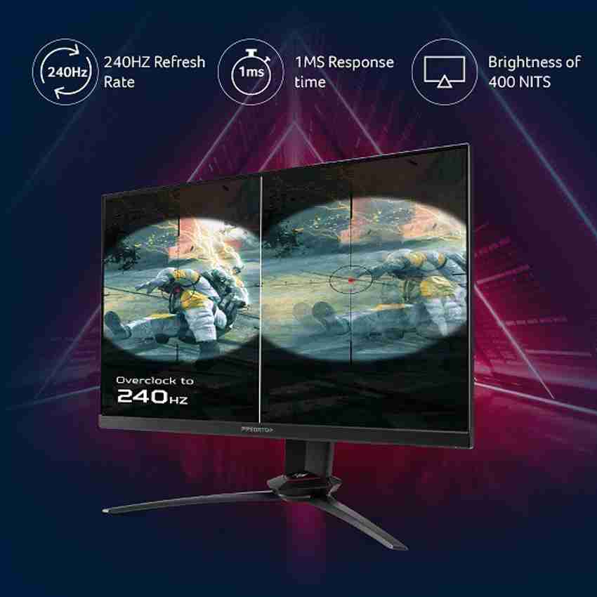 Acer Predator 62.23 cm (24.5 inch) Full HD LED Backlit IPS Acer Predator 62.23 cm (24.5 inch) Full HD LED Backlit IPS