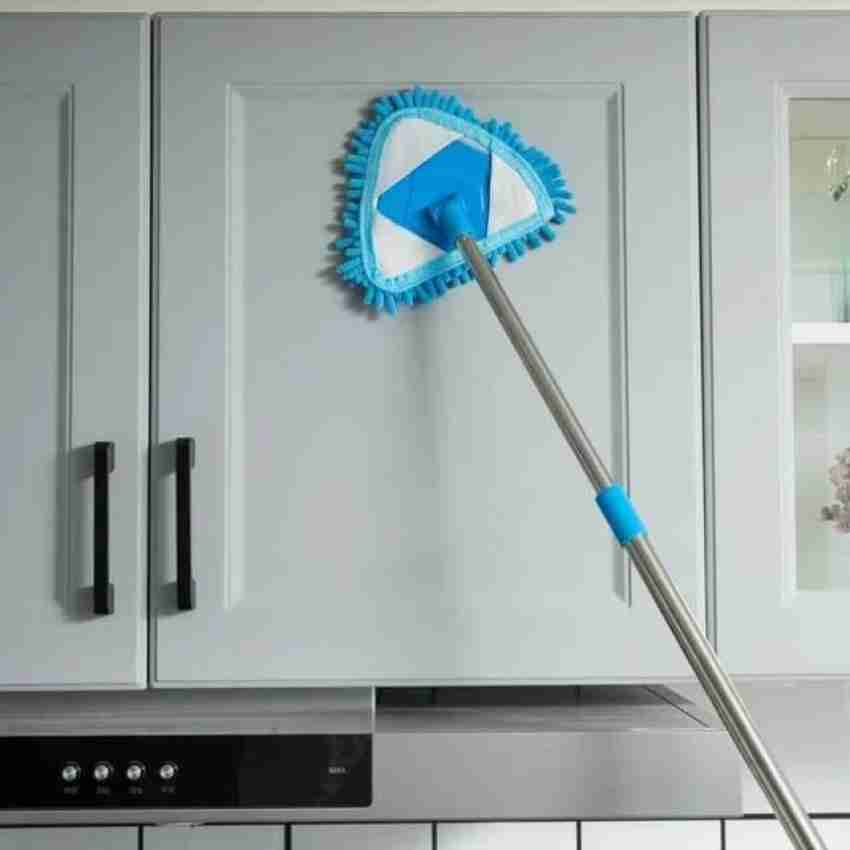 Foldable Microfiber Triangle Shape Fan Cleaning Duster Flexible