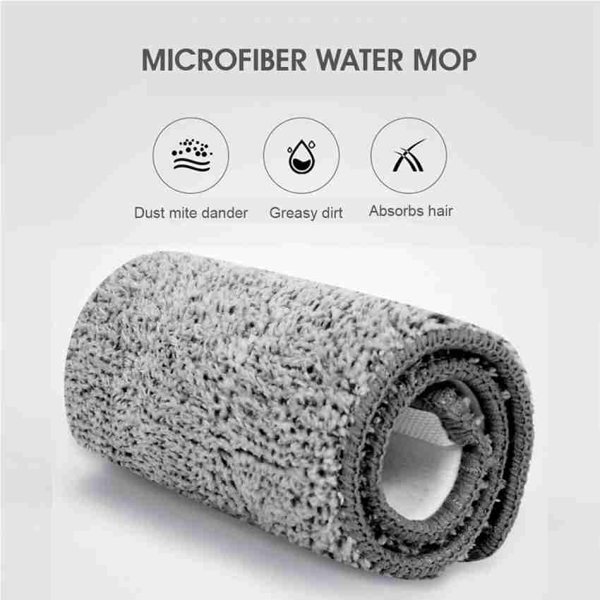 Large Flat Mop with De-mite Compartment Microfiber Floor Mop Wet