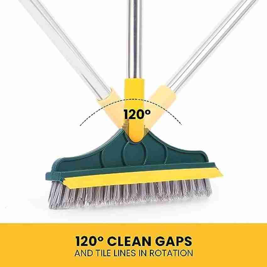 RUDRESHWAR Bathroom, Tiles Cleaning Brush With Flexible Brush