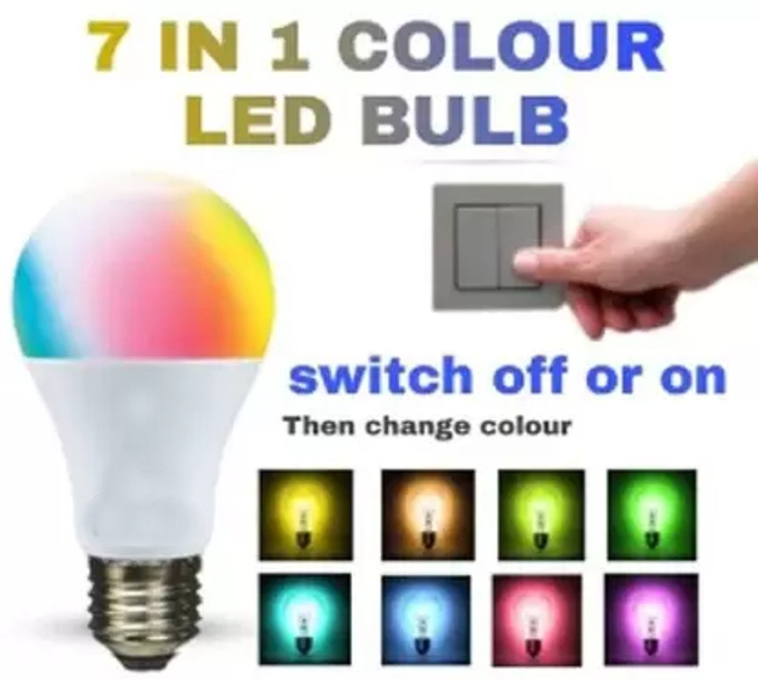 7 colour store led light