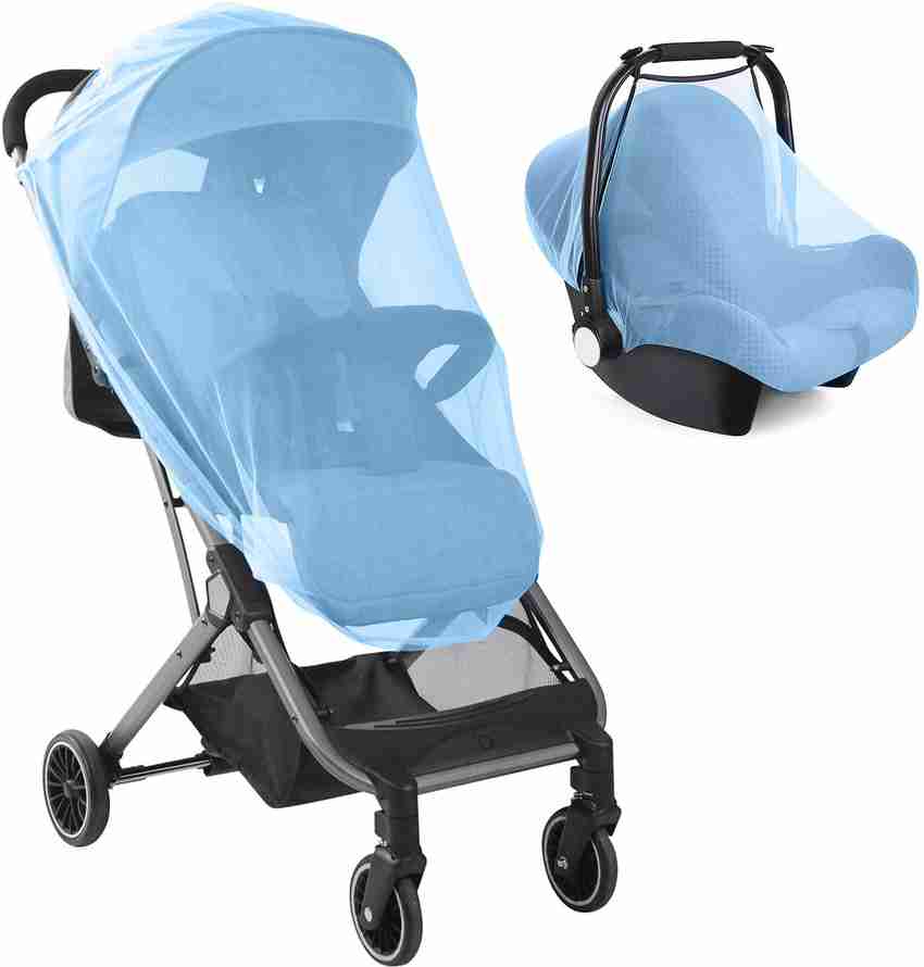 Oriley Polyester Infants Washable Baby Stroller Mosquito Net with