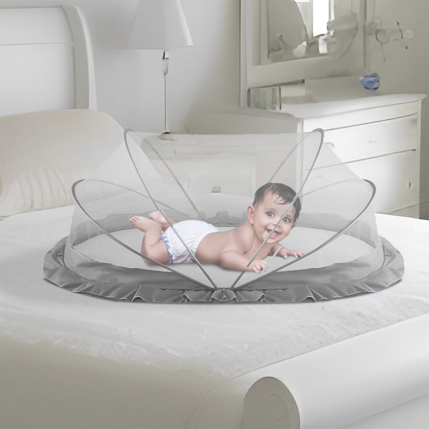 Foldable baby bed online with net