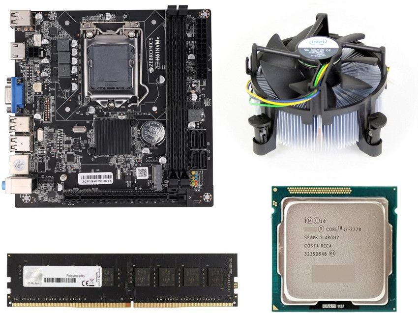 ZEBRONICS H61-i7-3rd(3770/3770s)-16GB-PFAN-COMBO LGA ZEBRONICS H61-i7-3rd(3770/3770s)-16GB-PFAN-COMBO LGA