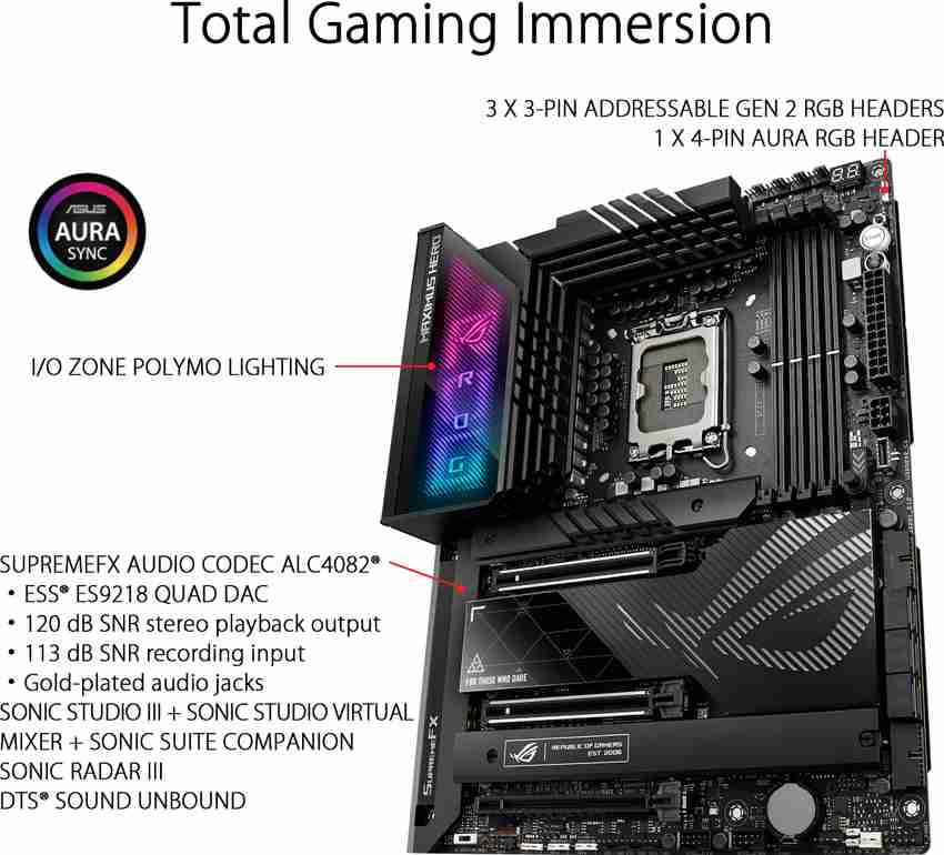 ASUS ROG MAXIMUS Z790 HERO Motherboard - ASUS : Flipkart.com ASUS ROG MAXIMUS Z790 HERO Motherboard - ASUS : Flipkart.com