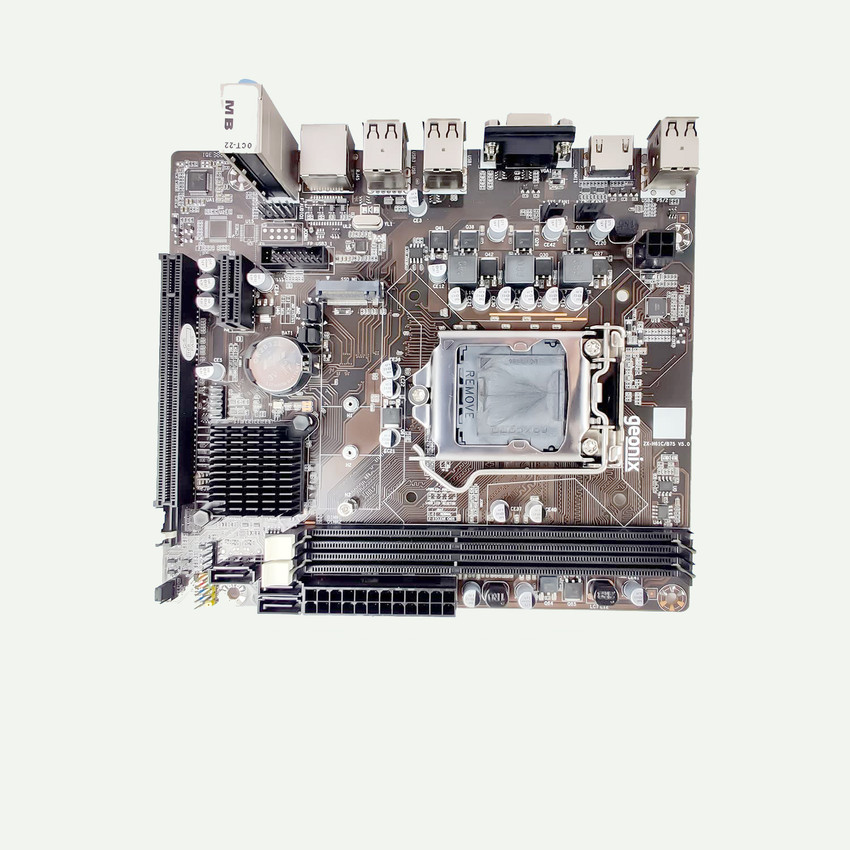 GEONIX H 61 MOTHERBOARD COMBO WITH CORE I5 2ND GEN PROCESSOR CPU FAN 4GB DDR3 RAM Motherboard GEONIX Flipkart