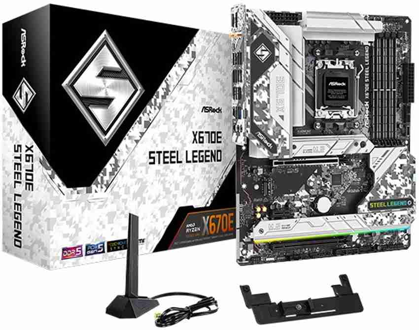 ASRock X670E Steel Legend Motherboard - ASRock : Flipkart.com