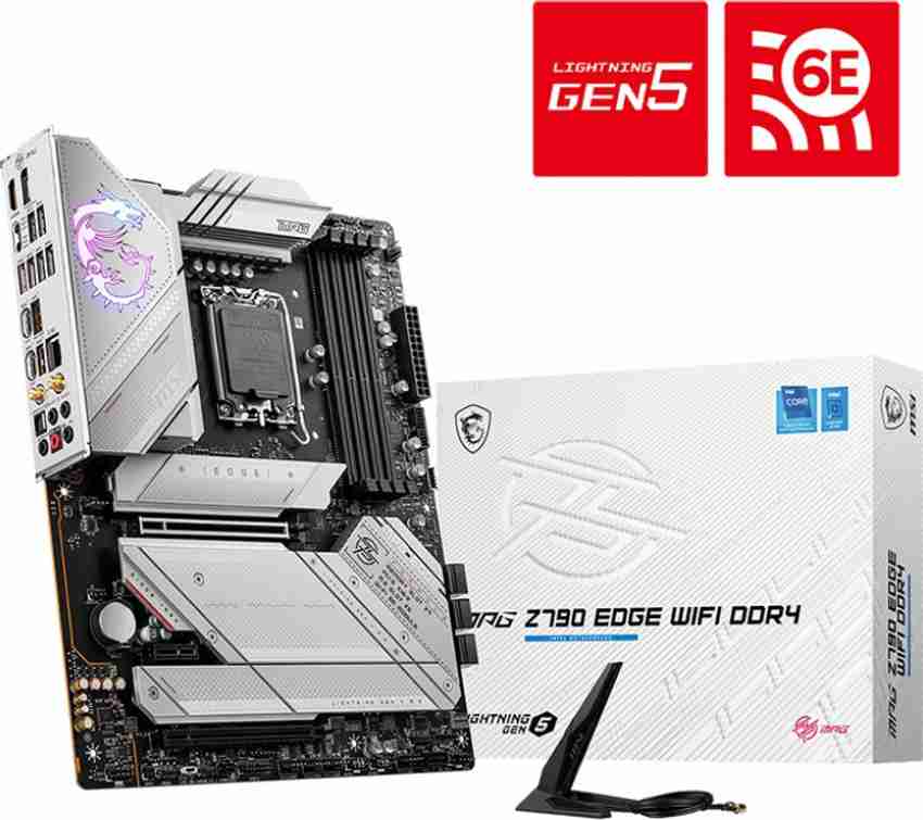 MSI MPG Z790 EDGE WIFI DDR4 Black Motherboard - MSI : Flipkart.com 