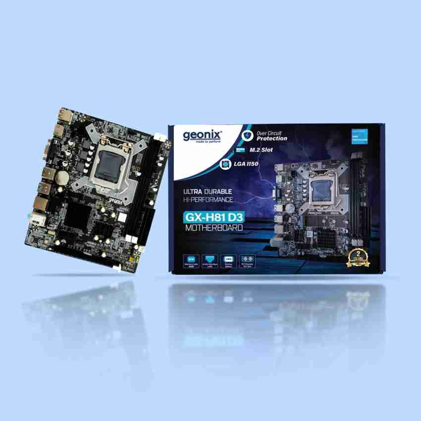 h81 motherboard supported processor price