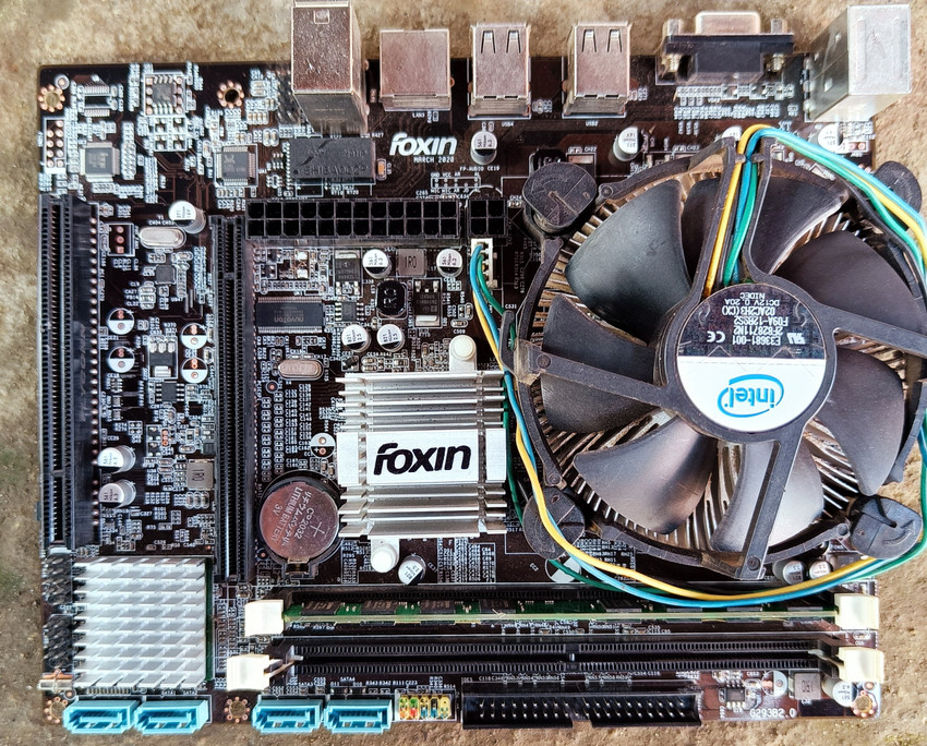 Foxin g31 motherboard on sale