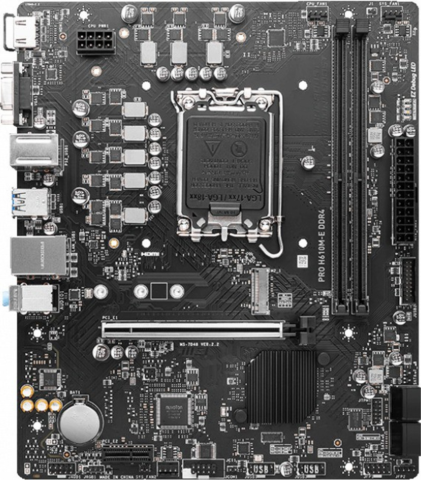 MSI PRO H610M+ Core i3 + メモリ16GB（MSI PRO H610M-E