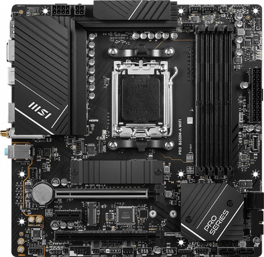 MSI PRO B650M-A WIFI Motherboard - MSI : Flipkart.com