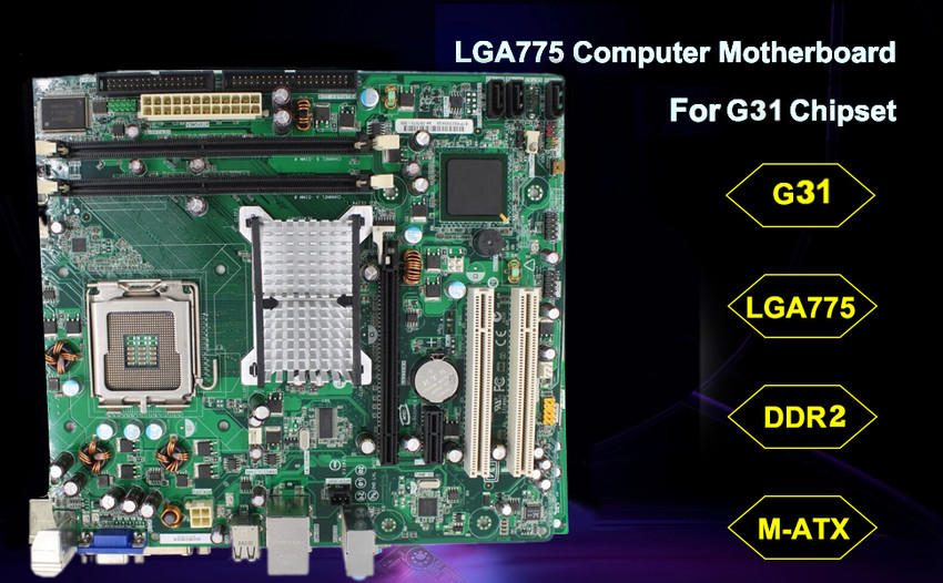 DS Refurbish G31 Motherboard and Dual core Processor LGA 775 G31 Audio Video LAN Micro Motherboard DS Refurbish Flipkart