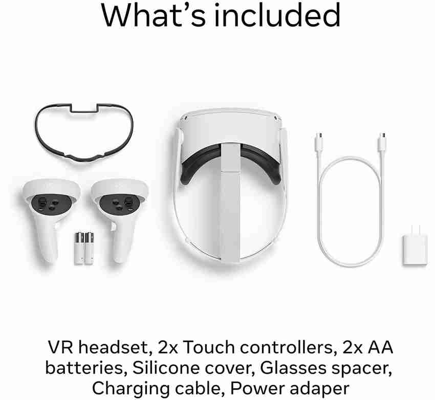 META Quest 2 Advanced All In One Virtual Reality Headset (128)GB 