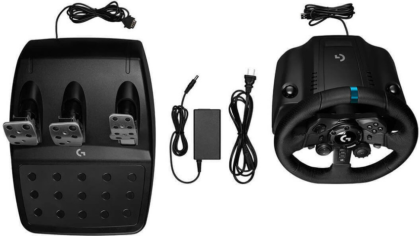 Logitech G923 Racing Wheel | Pedals | Dual Clutch | TRUEFORCE 