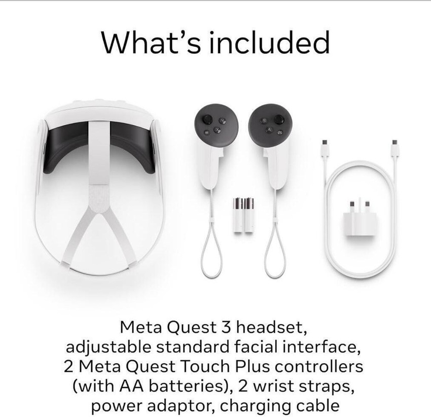 META Quest 3 VR Headset (512) GB Motion Controller - META 
