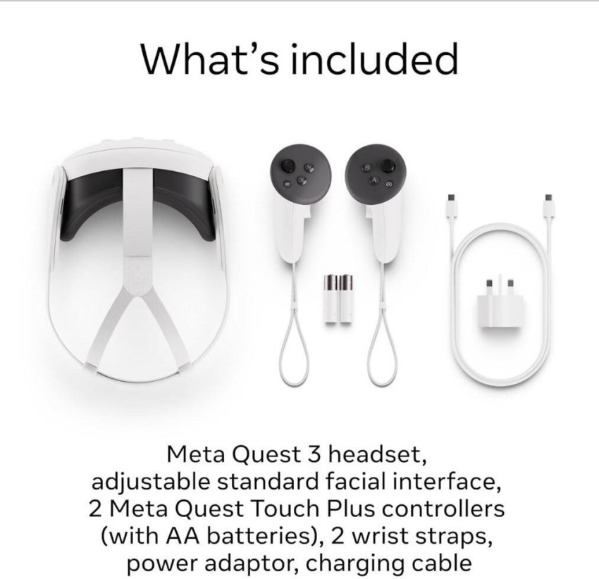 META Quest 3 VR Headset (512) GB Motion Controller - META