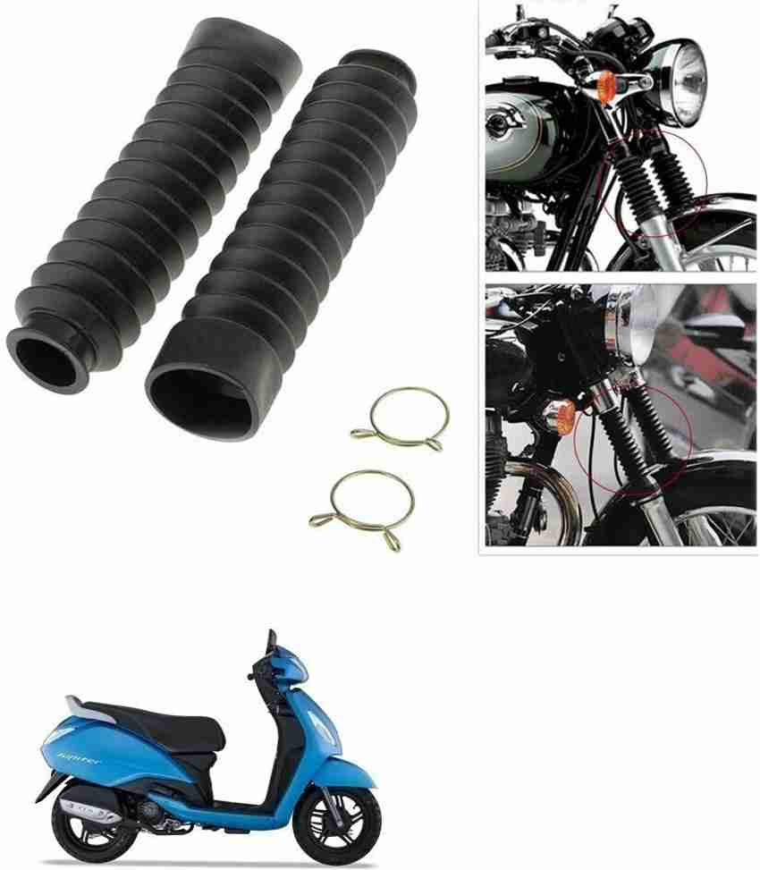 SRPHERE Motorcycle Front Fork Cover Shock Protector Dust Guard For TVS Jupiter Motorcycle Fork Cover Price in India Buy SRPHERE Motorcycle Front Fork Cover Shock Protector Dust Guard For TVS Jupiter