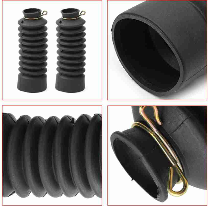 SRPHERE Motorcycle Front Fork Cover Shock Protector Dust Guard For Hero Passion Pro Motorcycle Fork Cover Price in India Buy SRPHERE Motorcycle Front Fork Cover Shock Protector Dust Guard For Hero