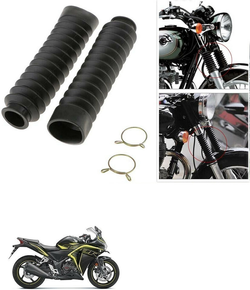 SRPHERE Motorcycle Front Fork Cover Shock Protector Dust SRPHERE Motorcycle Front Fork Cover Shock Protector Dust