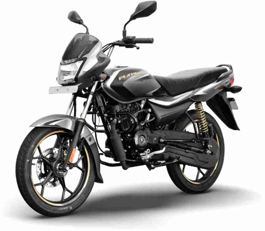 Bajaj platina store silver colour