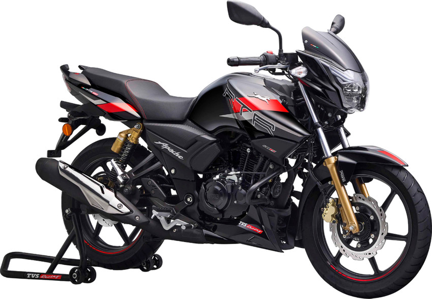 Apache rtr 180 price black top