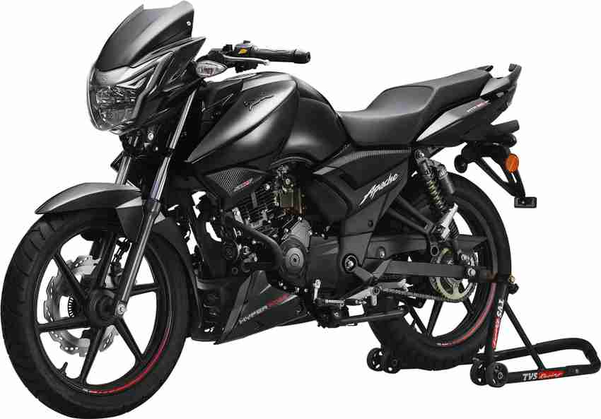 Tvs apache rtr 160 price black discount