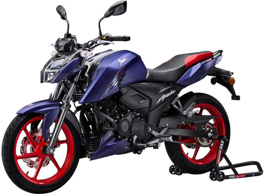 Apache 160 4v blue outlet