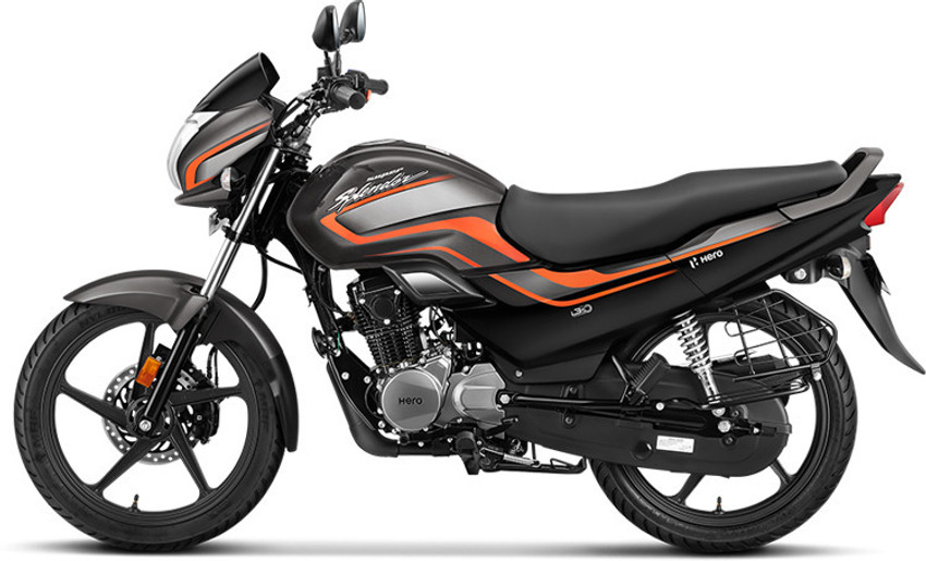 Hero splendor bs6 price black colour cheap