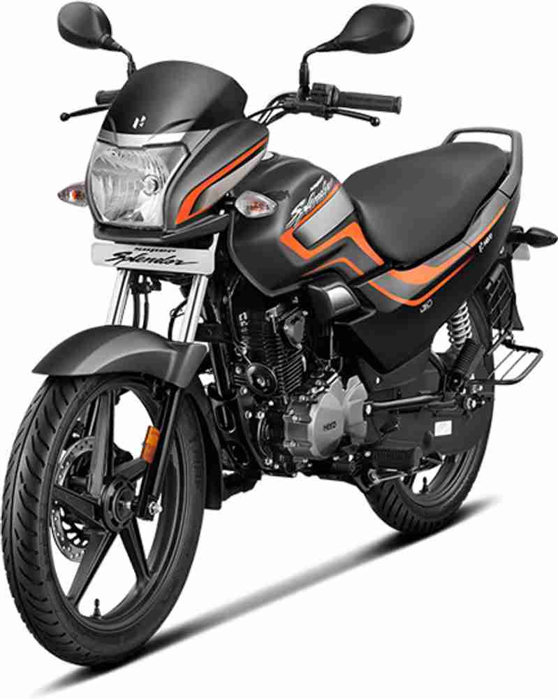 Super splendor bs6 black new arrivals